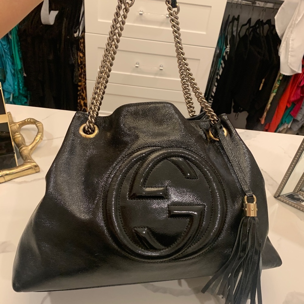 Gucci Soho shoulder bag-100% authentic! - Picture 1 of 8